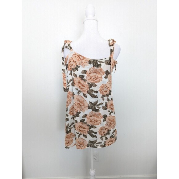 Reformation Dixie Dress Womens Size S White Floral Roses - Picture 7 of 12